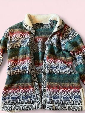 Leo Peressi multicolor Knit Alpaca Sweater